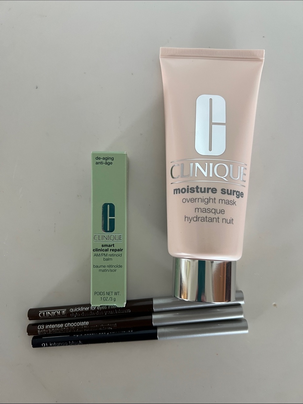 Clinique Lot 5 items- NEW Never Used